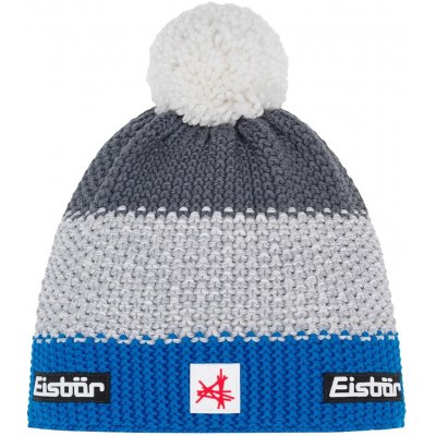 Eisbär Star Pompon MÜ SA 726/Bugatti/Hell Graumeliert/Anthrazit – Zboží Dáma