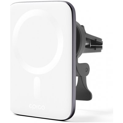 EPICO Ultrathin Wireless Car Charger s MagSafe stříbrná/bílá 9915101300218 – Zboží Mobilmania