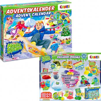 Craze Kreativní Adventní kalendář Magic Slime magický sliz