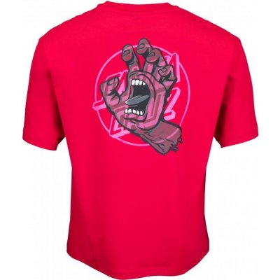 SANTA CRUZ Opus Hand Overlay T-Shirt Magenta – Zbozi.Blesk.cz