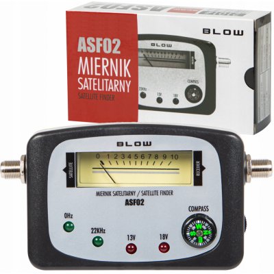 Indikátor satelitního signálu BLOW SAT FINDER ASF02 – Hledejceny.cz