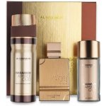 Al Haramain Amber Oud Gold Edition Extreme parfémovaný extrakt 75 ml + parfémovaný extrakt 30 ml + deospray 200 ml – Zboží Dáma