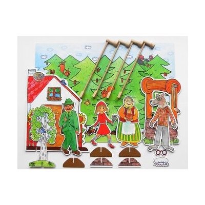 Marionetino Loutky a rekvizity O Perníkové chaloupce – Zboží Mobilmania