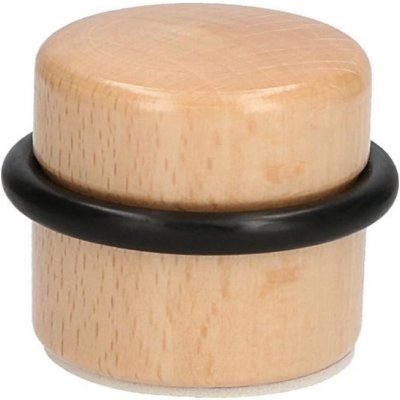 Walteco dveřní zarážka samolepící 37 x 32 mm dřevo buk – Sleviste.cz