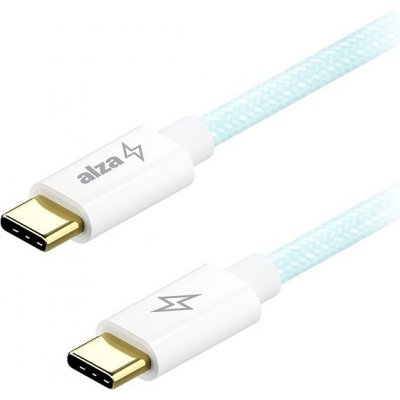 AlzaPower APW-CBTC2001CL CompactCore USB-C to USB-C 2.0, 100W, 1m, světle modrý – Zboží Živě