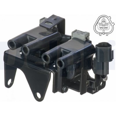 Zapalovací cívka Delphi GN10531-12B1 – Zboží Mobilmania