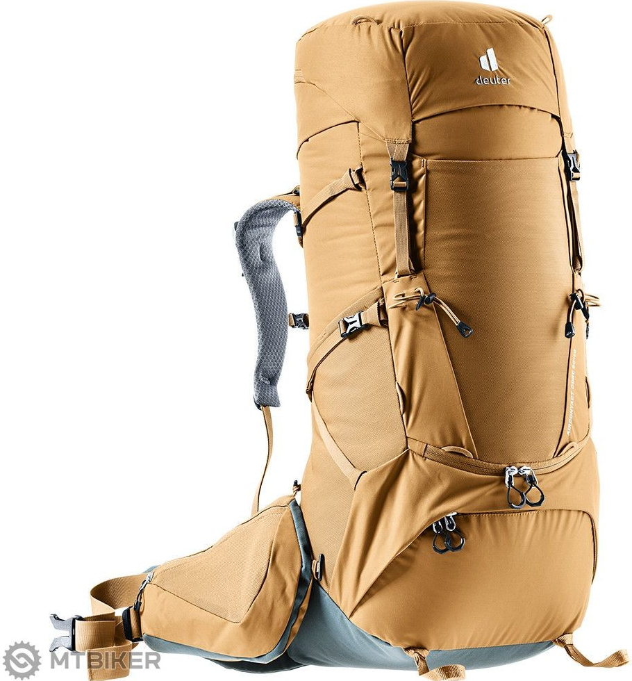 Deuter Aircontact Core SL 60+10l almond-teal hnědá