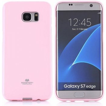 Pouzdro Jelly Case Samsung Galaxy S7 Edge sv. růžové