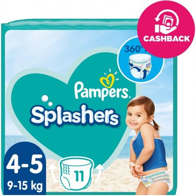 Pampers Splashers 4 11 ks – Zboží Mobilmania