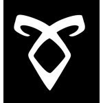 Samolepka (na auto, notebook) Mortal Instruments - bílá – Zboží Mobilmania