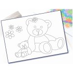 Radost v písku Šablona na pískování medvídci A5 148 x 210 mm – Hledejceny.cz