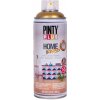 Barva ve spreji Pinty Plus Home dekorační akrylová barva 400 ml metalická mosaz