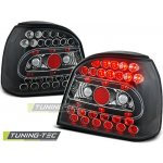 Zadní světla VW Golf III 92-98 - krystal/černé LED 1992-1998, ČIRÉ, ČERNÉ – Hledejceny.cz