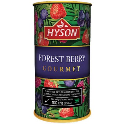Hyson sypaný zelený čaj Forest Berry 100 g