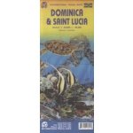 Dominica & St. Lucia 1:50t 1:40t mapa ITM – Hledejceny.cz