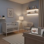 TESLA Bambino BM30 dětská WiFi chůvička s monitorem a kamerou – Zboží Dáma