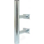 Držák antény 23/500cm ''U'' na stožár , (na stožár 25-75mm), trubka 60/2mm, zinek Galva – Sleviste.cz