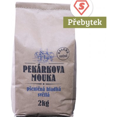 Pekárkův mlýn Mouka Pšeničná hladká světlá 2000 g – Zboží Dáma