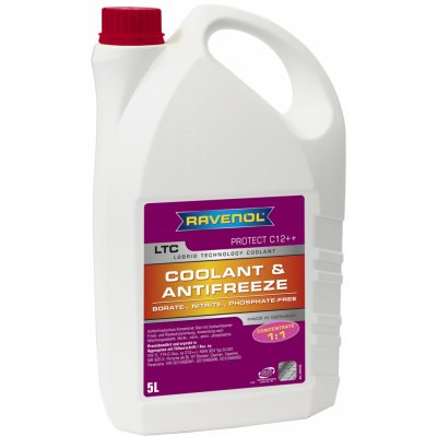 Ravenol LTC Lobrid Technology Coolant Concentrate 5 l – Zboží Mobilmania