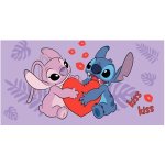 Jerry Fabrics osuška Lilo a Stitch Kiss 70 x 140 cm – Sleviste.cz