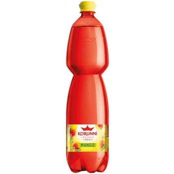 Korunní mango jemně perlivá voda 1500 ml