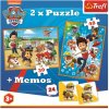 Karetní hry Trefl Puzzle a pexeso: Tlapková patrola