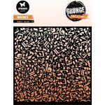 Studio Light Šablona Grunge", 15x15 cm Noty – Zboží Dáma