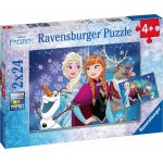 Ravensburger Ledové království Sestry navždy 2v1 2 x 24 dílků – Zboží Mobilmania
