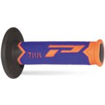 PROGRIP řazení (gripy) PG788 OFF ROAD (22+25mm, délka 115mm) barva oranžová fluorescenční/modrá-černá (trojsměs) (788-283) | Zboží Auto