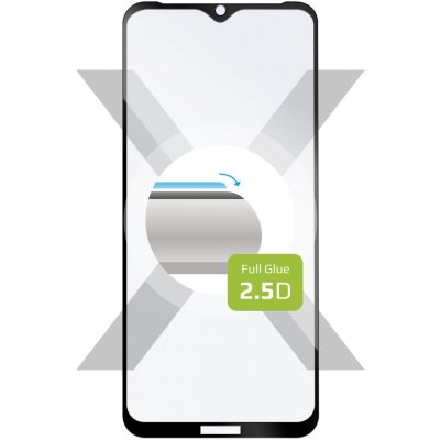 FIXED ochranné tvrzené sklo Full-Cover pro Xiaomi Redmi 9A/9A 2022/9C/9C NFC černé 88666 – Zboží Živě