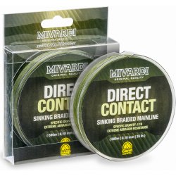 MIVARDI DirectContact Sinking braid 1200m 0,18mm 25lb