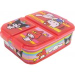 Stor Multibox na svačinu Hello Kitty a přátelé se třemi přihrádkami – Hledejceny.cz