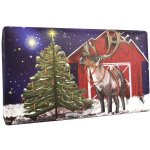 English Soap Company Vánoční tuhé mýdlo Sob Jehličí & Kadidlo 190 g – Zboží Dáma