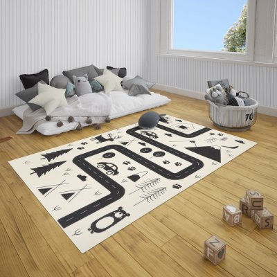 Hanse Home Adventures 104564 Cream/black – Zboží Mobilmania