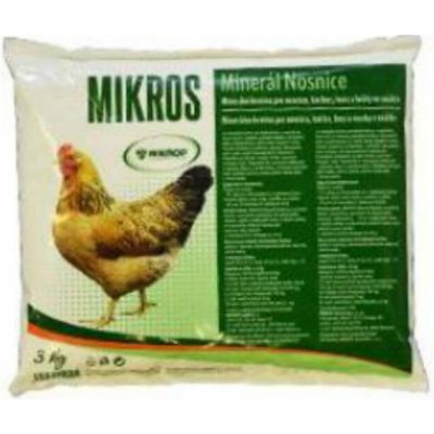 MIKROS DN pro nosnice prášek 3 kg – Zbozi.Blesk.cz