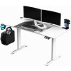 Herní stůl ULTRADESK LEVEL V2 WHITE UDESK-LVA-WT