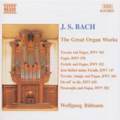 Bach Johann Sebastian - Great Organ Works CD – Zboží Mobilmania