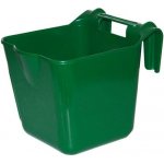 Žlab na 13 l s úchyty čtvercový 28 x 37 x 32 cm zelený – Hledejceny.cz