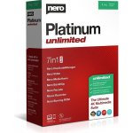Elektronická licence Nero Platinum Unlimited 7v1 CZ – Zboží Živě