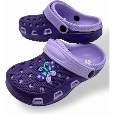 Adcz dívčí gumové nazouváky fialové fialová – Hledejceny.cz