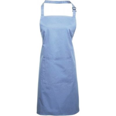Premier Workwear Pracovní zástěra za krk s kapsou PR154 Midblue Pantone 2718 72x86cm – Hledejceny.cz