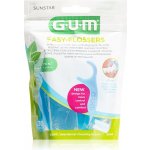 G.U.M Easy Floessers expandující velmi jemná dentální nit s fluoridem a mentolem 30 ks – Hledejceny.cz