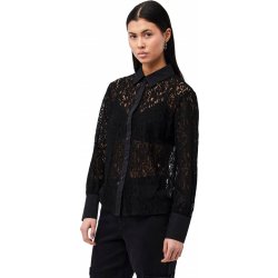 Pieces dámská košile PCMIRA Regular Fit 17147581 Black