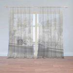 Záclony Zedník na traverze: 2 ks - 150x250 cm - Sablio – Hledejceny.cz