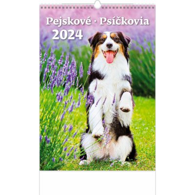 Nástěnný Pejskové 2024 – Zboží Mobilmania