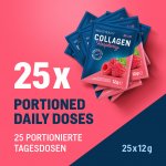 WoldoHealth® Mořský a hovězí kolagen Malina 25 x 12 g – Hledejceny.cz