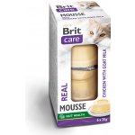 Brit Care Cat Mousse Real Chicken with Goat Milk 6 x 25 g – Hledejceny.cz