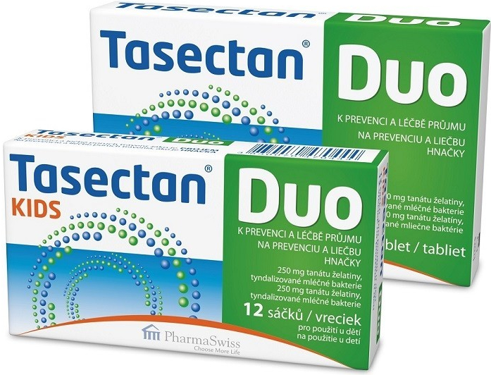 Tasectan DUO 12 tablet + 12 sáčků cestovní balení od 162 Kč - Heureka.cz