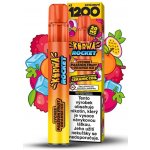 Kurwa Rocket Lychee Passion Fruit Orange Ice 20 mg 1 200 potahů – Zboží Dáma