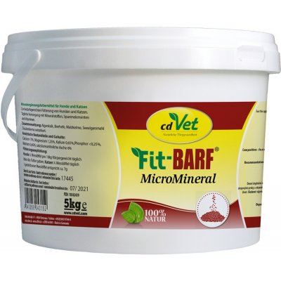 cdVet Fit-BARF Micro Mineral 5000 g – Zbozi.Blesk.cz